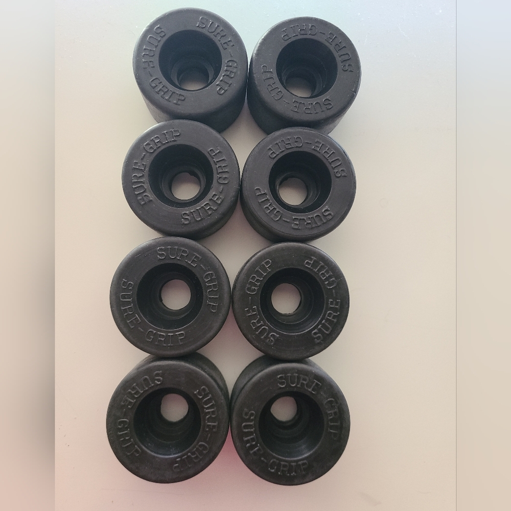 Black Suregrip Velvet Vintage Vanathane Roller Skate wheels